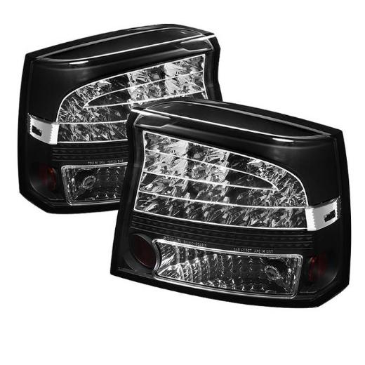 Spyder LED Tail Lights - Black