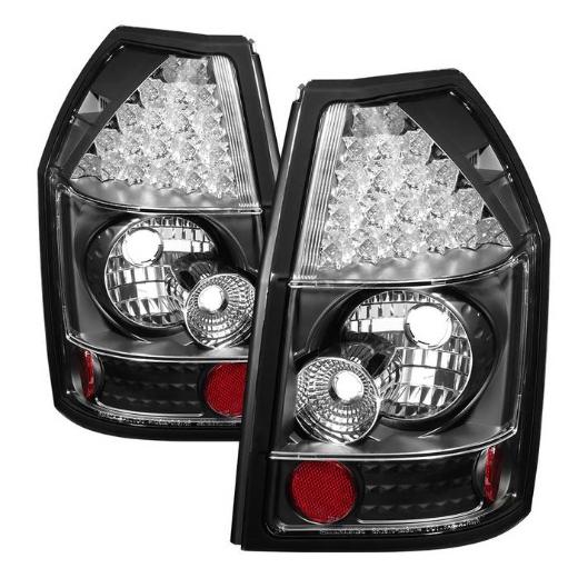 Spyder LED Tail Lights - Black