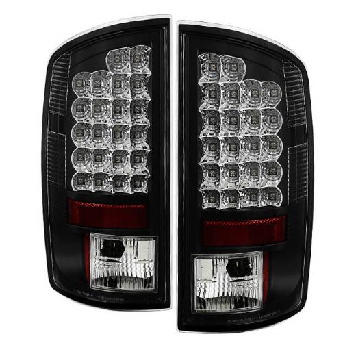 Spyder LED Tail Lights - Black