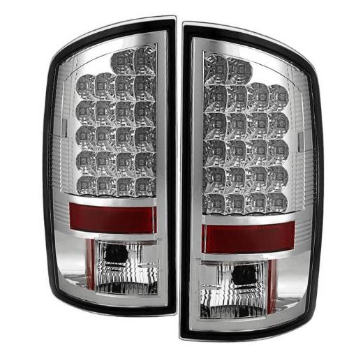 Spyder LED Tail Lights - Chrome