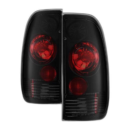 Spyder Euro Style Tail Lights, Black Smoke