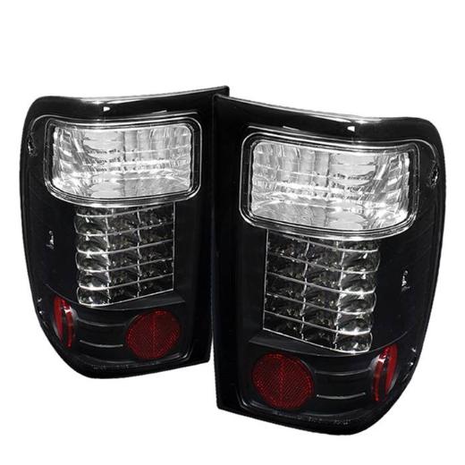 Spyder LED Tail Lights - Black