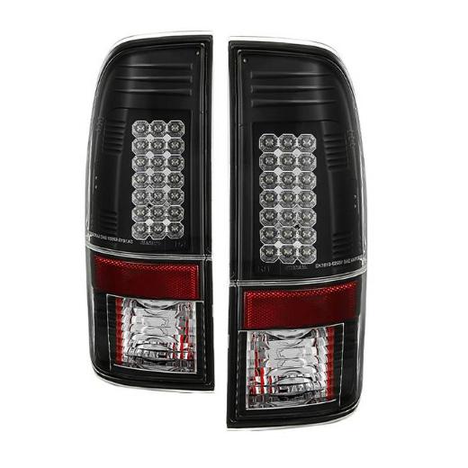 Spyder LED Tail Lights - Black