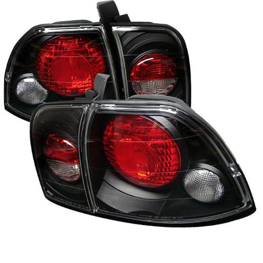 Spyder Altezza Tail Lights - Black