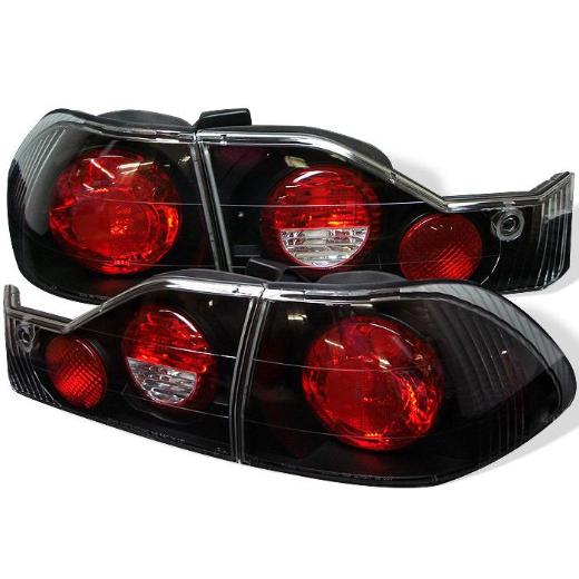 Spyder Altezza Tail Lights - Black