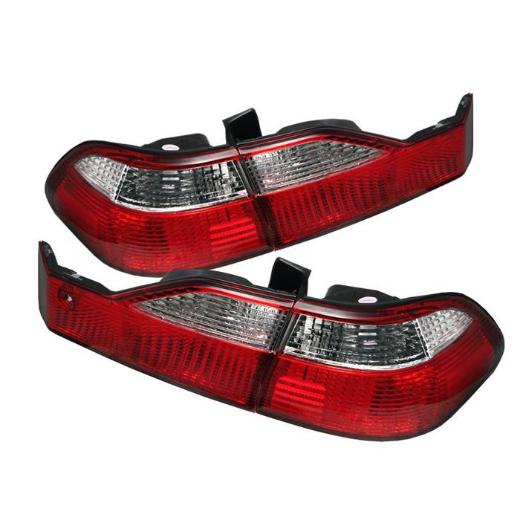 Spyder Tail Lights - Red/Clear