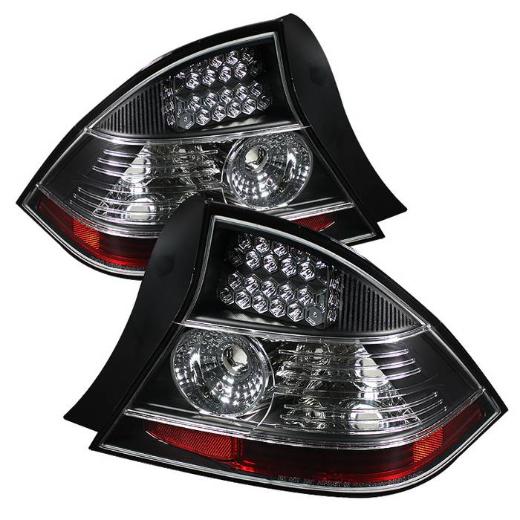 Spyder LED Tail Lights - Black