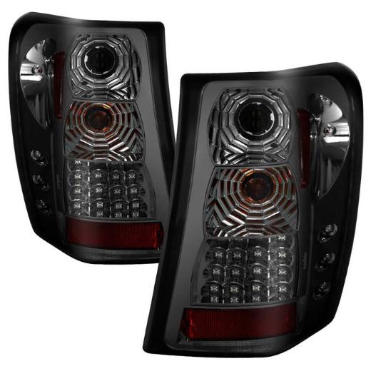 Spyder LED Tail Lights - Smoke (Version 2)