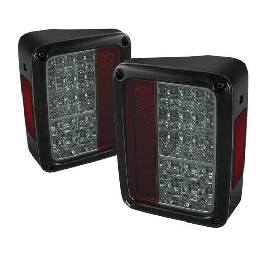 Spyder Tail Lights - Smoke, LED