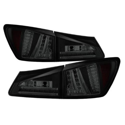 Spyder Tail Lights - Black Smoke, LED