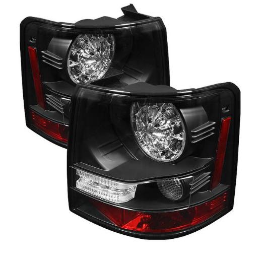 Spyder LED Tail Lights - Black