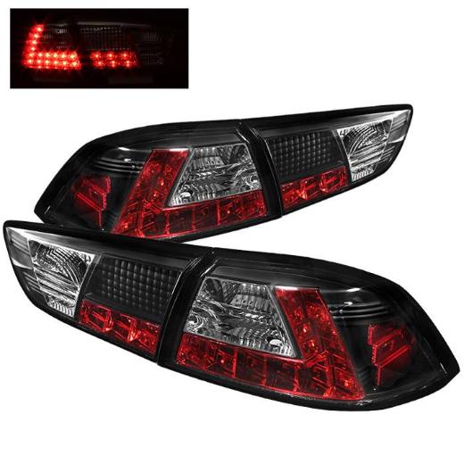 Spyder LED Tail Lights - Black