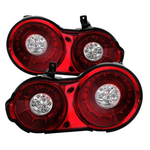 LED Tail Lights - Red Clear