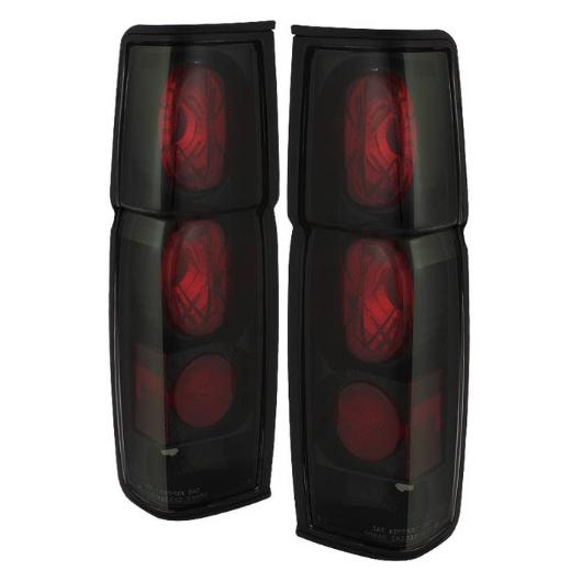 Spyder Euro Style Tail Lights, Black Smoke