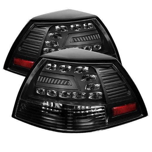 Spyder LED Tail Lights - Black