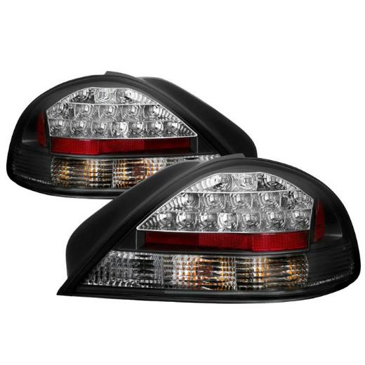 Spyder LED Tail Lights - Black