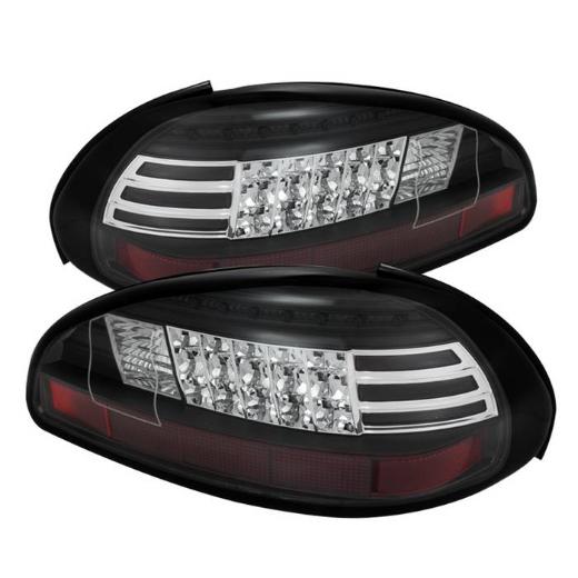 Spyder LED Tail Lights - Black