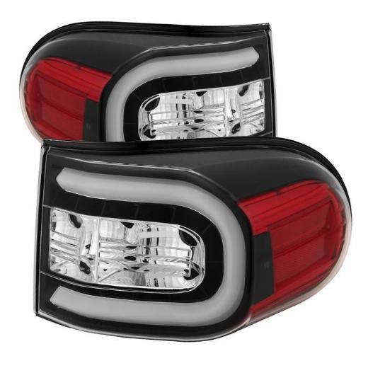 Spyder Tail Lights - Black, Light Bar LED