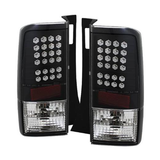 Spyder LED Tail Lights - Black