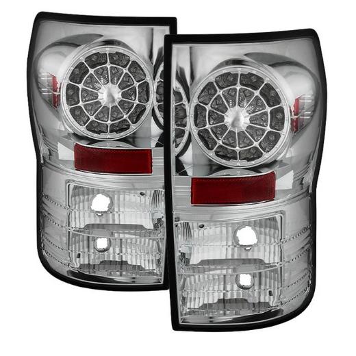 Spyder LED Tail Lights - Chrome