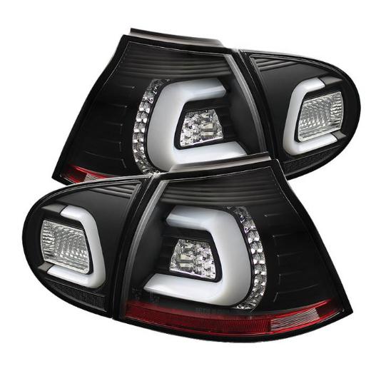 Spyder LED Tail Lights - Black