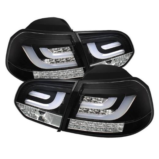 Spyder Light Bar LED Tail Lights - Black