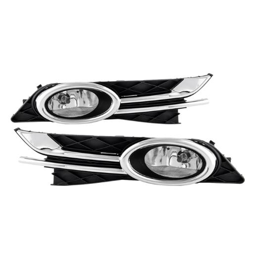 Spyder Fog Lights with Switch - Clear