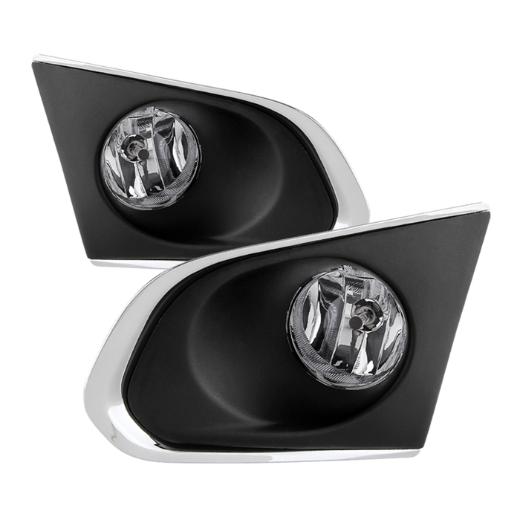 Spyder Fog Lights with Cover and Switch - Clear, OEM