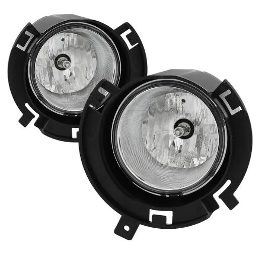 Spyder Fog Lights with Universal Switch - Clear, OEM