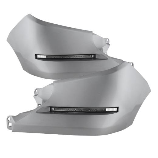 Spyder Fog Lights - Silver, Daytime LED Running Lights System