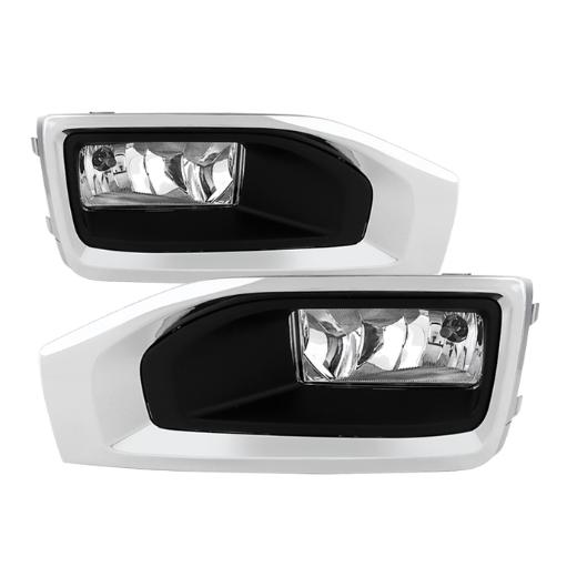 Spyder Fog Lights with Cover and Switch - Clear, OEM