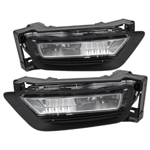 Spyder Fog Lights with Switch - Clear, OEM