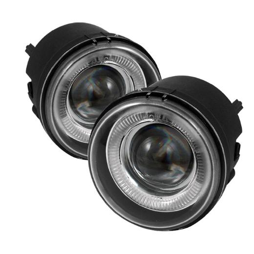 Spyder Auto Halo Projector Fog Lights - Clear