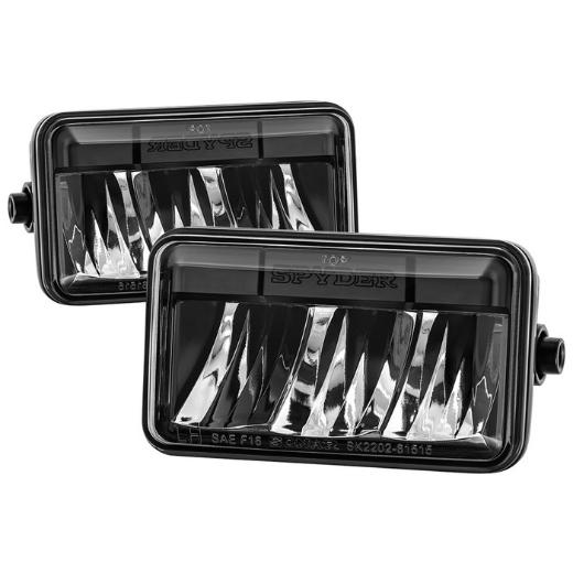 LED Fog Lights - Black