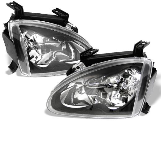 Spyder Crystal Headlights - Black