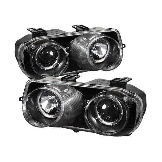 Spyder Halo Projector Headlights - Black