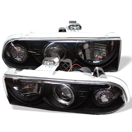 Spyder Halo Projector Headlights - Black