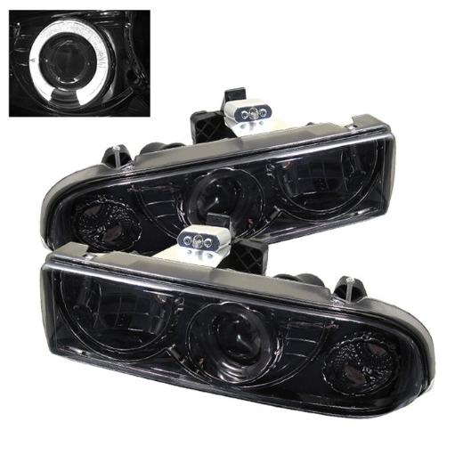 Spyder Halo Projector Headlights - Smoke