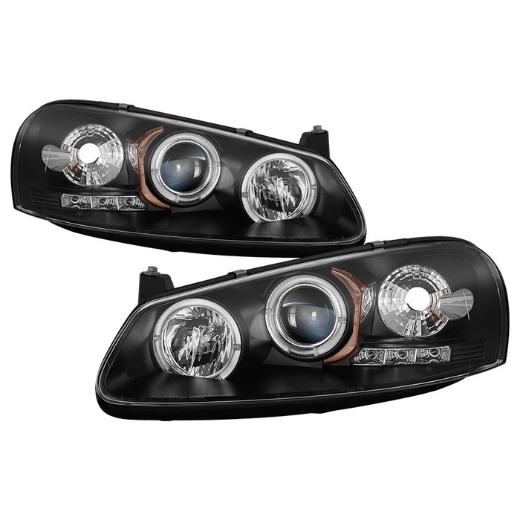 Spyder Halo Projector Headlights - Black