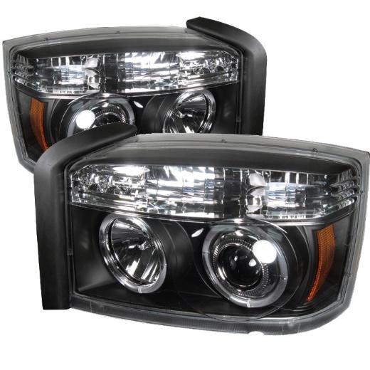 Spyder Halo LED Projector Headlights - Black