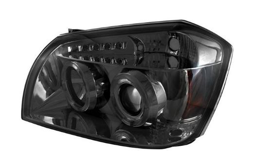 Spyder Halo LED Projector Headlights - Smoke