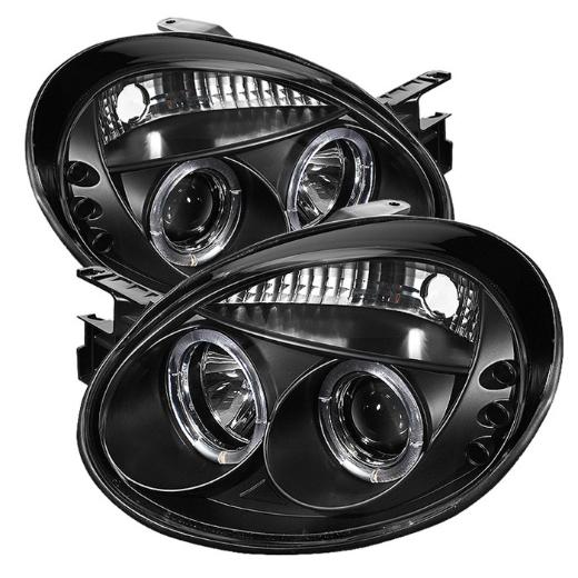 Spyder Halo LED Projector Headlights - Black