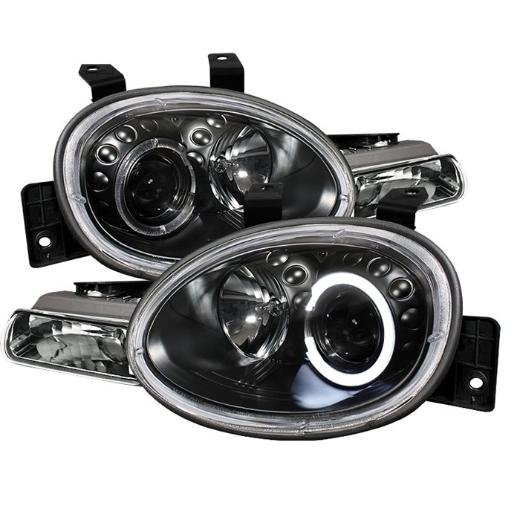 Spyder Halo Projector Headlights - Black