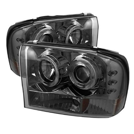 Spyder Auto LED Projector Headlights - Black