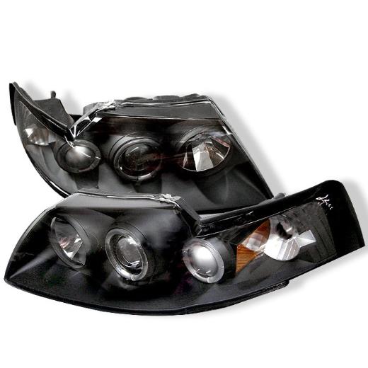 Spyder Halo Projector Headlights - Black