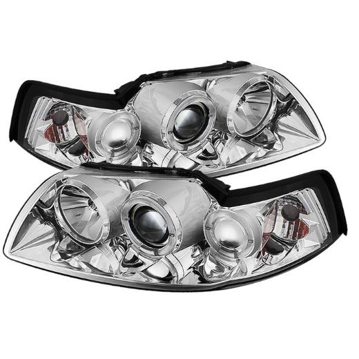 Spyder Halo Projector Headlights - Chrome