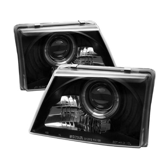 Spyder Halo Projector Headlights - Black