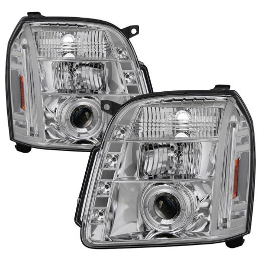 Spyder Auto Projector Halo Headlights - Chrome