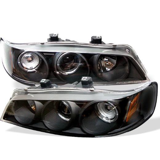 Spyder Halo Projector Headlights - Black (1 Piece)