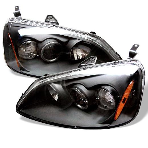 Spyder Halo Projector Headlights - Black